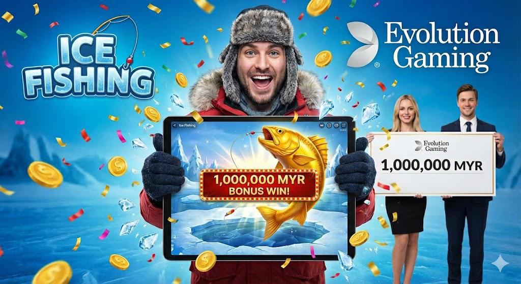2026 Evolution Ice Fishing 冰上钓鱼攻略：在 Comos9 捕获 5000x 终极大奖